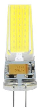 wenwendianzi 5 Stücke G4 LED COB Lampe Dimmbar 6 Watt 9 Watt COB Led-Lampe AC/DC 12 V 220 V LED G9 COB Scheinwerfer Kronleuchter Beleuchtung Ersetzen Halogen(Warm White,G4 12V 9W)