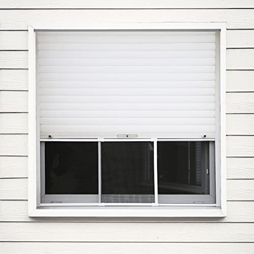 Protecta Moustiquaire alu Extensible pour volet Roulant sans percer L70-132cm x H50cm