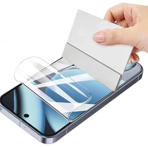 TMahhbid 2 Pezzi Pellicola Idrogel Protettiva per iPhone 16e / iPhone 14 / iPhone 13/13 Pro, [Film flessibile] Morbida TPU Protezioni Schermo [Trasparente HD]