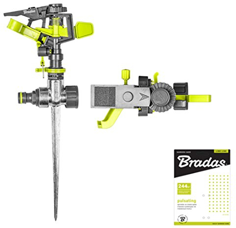 Kreisregner Sektorenregner bis zu 244 qm Regner Impulsregner Rasensprenger Sprenger Sprinkler Gartenregner