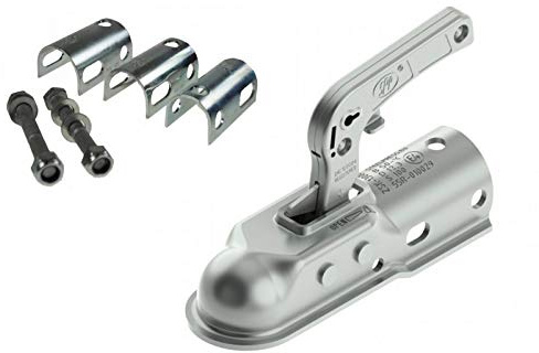 Trailer coupling hitch pressed steel, universal 1300kg 35-50mm coupling kit Pt no. LMX2187