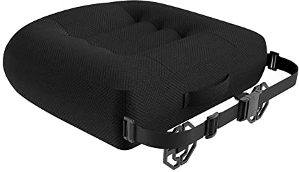 Car Booster Seat Cushion, Chair Cushions, Comfort Seat Cushion Pillow for Office Chair/Car Seat, Butt, Tailbone, Back, Coccyx, Short People Adult Booster Chair Cushions Relief Pad