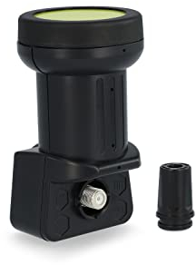 [ Test 2X SEHR GUT *] ZEHNDER Single LNB, LTE Abschirmung, Sun Protect UV Schutz, 1Fach HD 4K LNB für 1 Teilnehmer für Direktanschluss (Fernseher, Sat Receiver) LNC für Satellitenschüssel Antenne