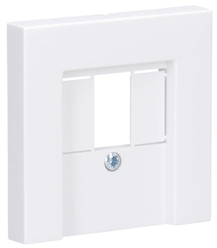 GIRA 027627 Abdeckung TAE USB System 55 Reinweiß seidenmatt