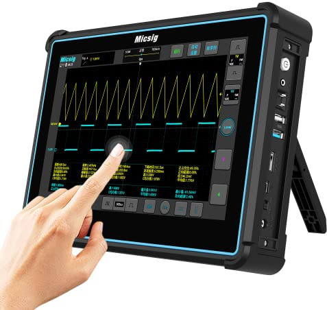 Micsig Oscilloscope intelligent à écran tactile complet pour séries TO1004/TO2004 TO3004 10,1 TFT-LCD Smart Full Touch Screen Oscilloscope (TO1004 4CH 100M)