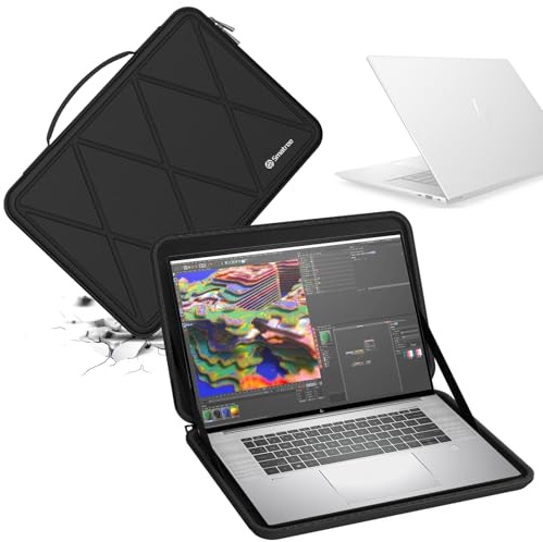 Smatree Hard EVA Protective Sleeve Compatible for 16 inch HP OmniBook X Flip NGAI 16/X Flip Next Gen AI 16,for 16inch OmniBook 7Flip 2-in-1 Laptop Next Gen AI PC, 16inch ZBook Studio G11 Case (X8279)