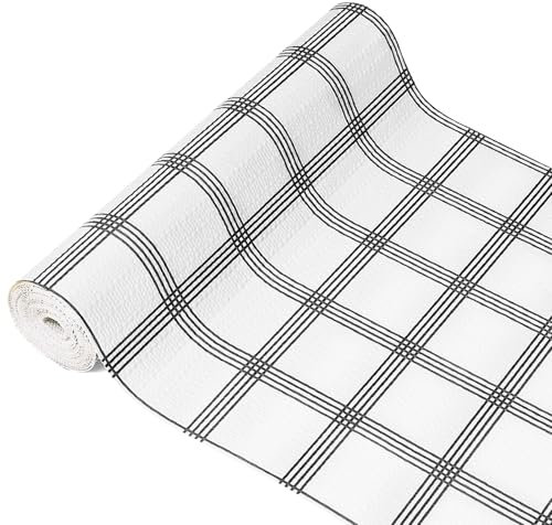 Schubladen- und Regaleinlage, nicht klebend, für Küchenschrank, 30,5 cm x 3 m, rutschfeste Schubladeneinlagen, wasserdicht, Kühlschrankeinlagen, Regal-Papierschrankeinlage für Schrank, Kommode,