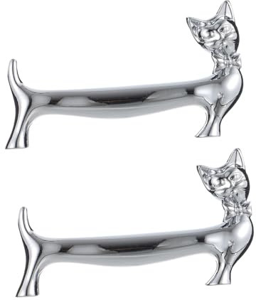 SECFOU 2piezas Soportes para Palillos Chinos Cucharas y Tenedores y Elegantes Fácil De Limpiar