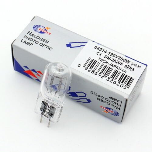 64514 120V300W GX6.35 Stage Lighting Ballroom Lamp CP/96 Photography Light Bulb