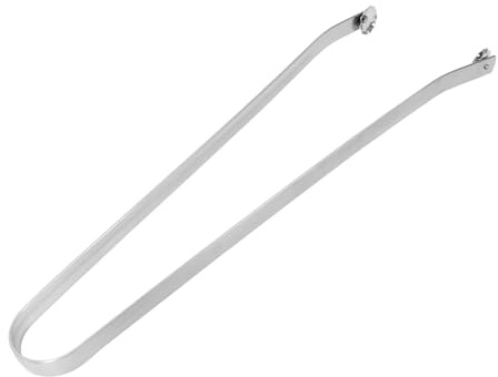 FUTUREORYY Pinzas para Barbacoa De Acero Inoxidable Pinzas para Cocinar para Uso Exteriores Manejar Carne y Alimentos Calientes Seguridad