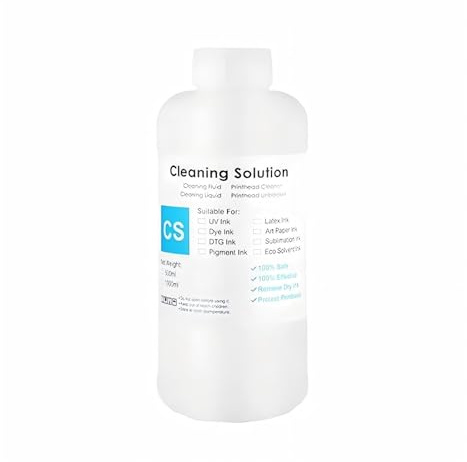Druckerreinigungslösung, Waschflüssigkeit, Tinte Auf Wasserbasis, Druckkopfreiniger, Farbstoff/Pigment/Sublimation, kompatibel for Canon/kompatibel for Brother(250ML Cleaning Kit)