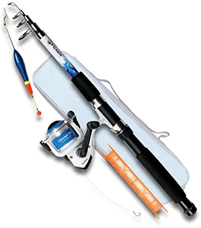 Paladin Combo Boy Kinder Angelset - Angelrute+Rolle+Schnur+Zubehör, Einsteiger Angel Set