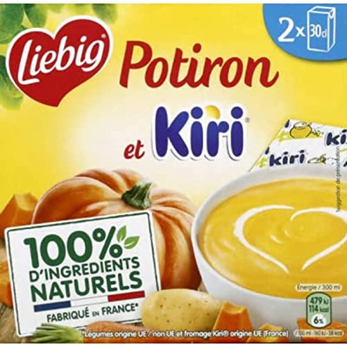 Liebig Potiron et kiri - Les 2 briques de 30cl