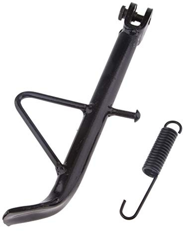 Almencla Motorrad Roller Universal Seitenständer Ständer Abstellstütze Fußstütze - Schwarz 17cm