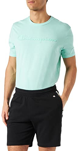 Champion Herren American Tape Bermuda Bermudas, Nero, M