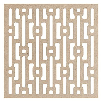 pannello decorativo moderno mdf traforata 50x50cm taglio laser decorazione casa, quadro, fai da te, separè