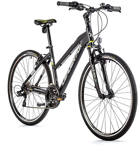 28 Zoll Crossrad Leader Fox Away Lady Trekking Fahrrad 21 Gang schwarz Rh 50cm