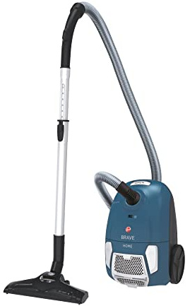 Hoover Bodensaubsauger mit Kabel I Staubsauger mit Beutel für alle Böden I Mit größenverstellbarem Stab & EPA-Filter [BV50HM]