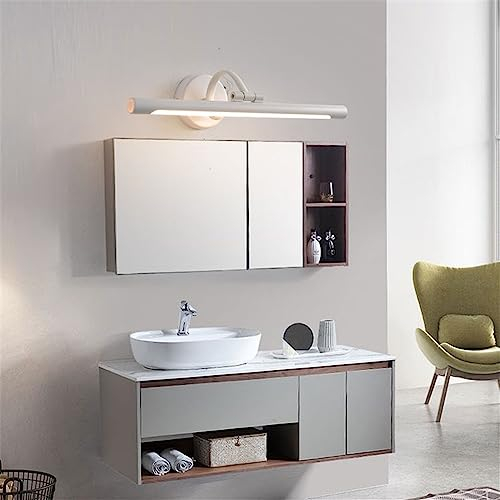 Winlams Lampen für LED-Spiegel, Frontlicht, beschlagfrei, Badezimmer, Wandspiegel, Schrank, Lampe, Badezimmer, Hotel, Toilette, Schminktisch, Dekoration, Spiegel, Licht (weiß)