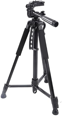 Trépied de Téléphone Professionnel pour Enregistrement en Direct, Perche à Selfie en Alliage D'aluminium pour Vlogging, Trépied de Support de Téléphone Extensible Portable, Noir