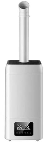Humidificador ultrasónico Industrial, generador de niebla comercial, nebulizador de 23,8l, temporizador, pantalla LED, atomizador purificador de aire anión