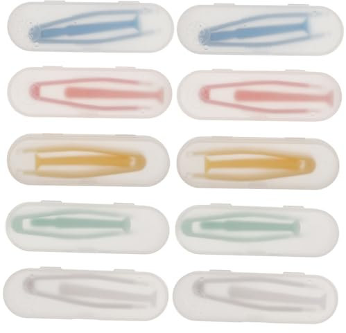 FRCOLOR 5sätze Kontaktlinsenentferner Mit Saugfunktion Und Pinzette Inklusive Transparentem Behälter Für Pflege Und Reisen