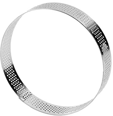 MAGICLULU Molde De Acero Inoxidable 8 Cm Anillo Para Tartas Anillo De Pastel Repostería Cortador De Galletas