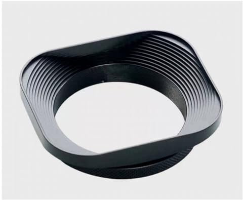 WENWENLEE Cappa Quadrata in Metallo 37mm 39mm 40,5mm 43mm 46mm 49mm 52mm(43mm (with 43-52mm Ring))