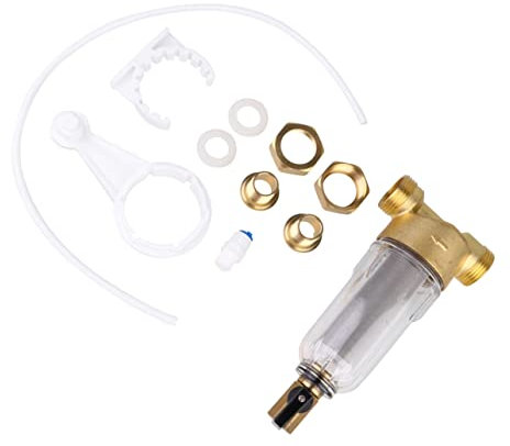 Operitacx Filtro De Grifo Para Cocina Filtro De Retrolavado Frontal Para Grifo Purificador De Agua De Agua Para Baño Doméstico