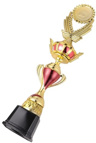DINHEAROM Coppa Premio in Plastica Versatile per Ufficio e Competizioni Varie Design Creativo e Colore Assortito