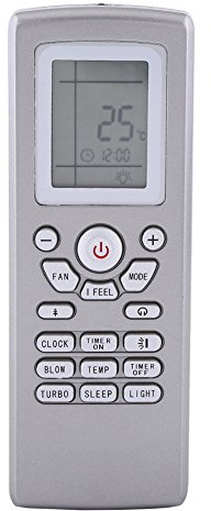 fosa Mando a Distancia de Aire Acondicionado, Control Remoto Universal de Reemplazo para Gree Yt1f Yt1ff Yt1f1 Yt1f2 Yt1f3 Yt1f4