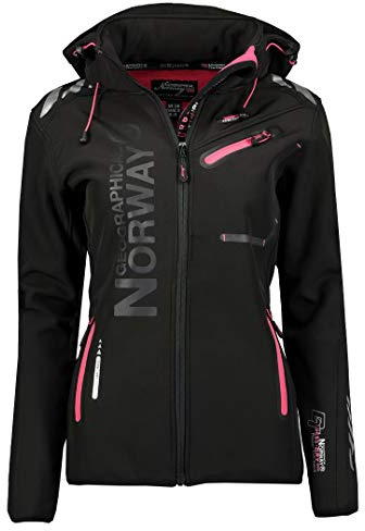 Geographical Norway Veste Softshell pour femme - Noir - X-Large