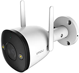 IMOU Bullet 2 4MP - Outdoor Bullet Camera, Super HD 2K with Full Colour Nightvision, Built In Spotlights, AI Human Detection, 2 Way Audio, 110dB Siren & Local Hot-Spot Connection - H.265