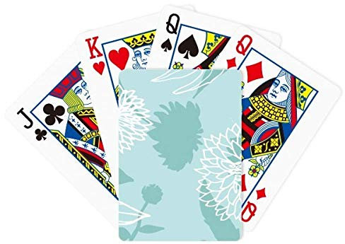 Crisantemo s Art Poker Jugar Tarjeta mágica Divertida Juego de mesa