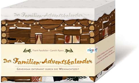 Der Familien-Adventskalender: Gemeinsam entspannt durch die Weihnachtszeit | Schöner Kalender für die Weihnachtszeit mit 24 Boxen voller ... Spielen, Basteln und Dekorieren ab 5 Jahren