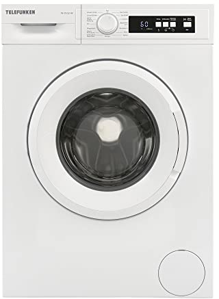 Telefunken W-01-52-W Waschmaschine (5 kg / 1000 U/Min) mit Mengenautomatik und Überlaufschutz / 15 Programme/Startzeitvorwahl/weiß