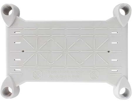 Plate-forme d'échelle de piscine de rechange pour marche hors sol BiltMor – Gris