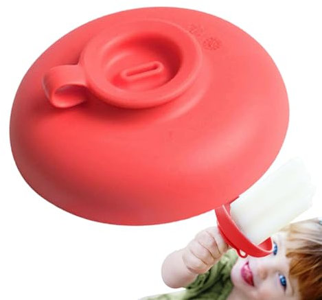 4 5x5x1cm Drip Silicone Popsicle Holders, Reusable Silicone No Drip Popsicle Holders, Food Grade Silicone Ice Pop Holder, Ice Lolly Holder, Frozens Treat Ice Lollies Drip Catcher