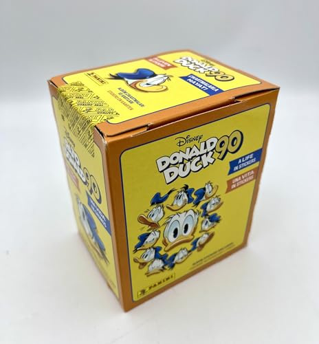 manuelkant Scatola box 36 bustine per la raccolta di figurine Donald Duck 90 Edicola Disney Paperino