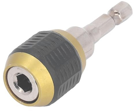 Quick Release Extension Bit Holder, Magnetic Self Locking Rod, Strong Magnetic Force with High Strength Carbon Steel for Drill, Impact Driver