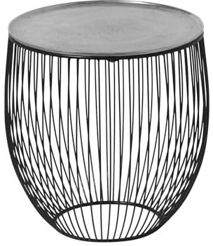 Mirrors & More Beistelltisch Rina 82720189 Metall Silber