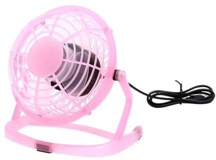 DIYEAH Mini Ventilador Usb De Escritorio Pequeño Ultrasilencioso Ventilador Portátil Personal De Mesa Para Oficina