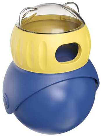 Distributeur de snack pour chiens, récipient à collations pour chiens, distributeur réglable avec balle anti-stress, jeu interactif pour alimentation intérieure et formation