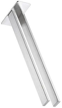 Toallero de Doble Barra de Acero Inoxidable para Pared