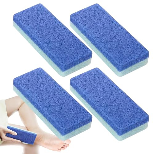 Pedicure Stein,4er Set Fußpflege Steine Zur Schwielenentfernung | Reinigungsschwamm Für Spa Bade Salon Tägliche Dusche Reise Pflege