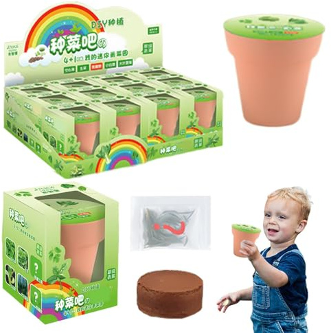 Kit per la coltivazione di fiori,Scatola da giardinaggio per semi | Mini Fiori E Verdure Osservazione Fai Da Te Fiori In Vaso, Scienza 'asilo E Regalo Di Prima Educazione