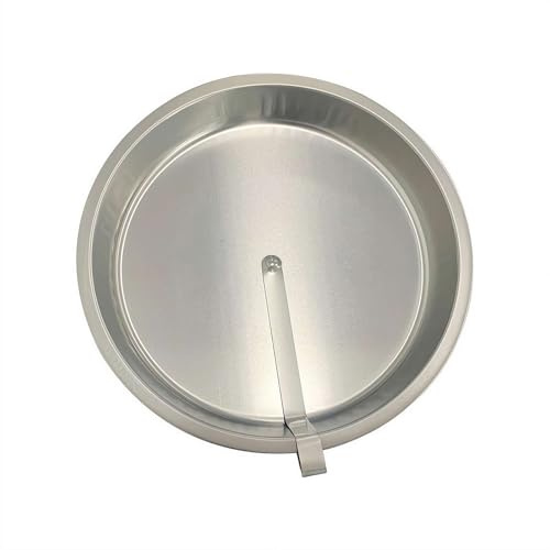 Teglia rotonda per torte, a sgancio rapido, con leva facile da aprire, stampo antiaderente in acciaio inox per cheesecake, chiffon, torte di compleanno e torte, adatta al forno, 22,9 cm, per