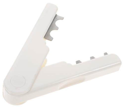 Toyvian Pince Enleve Épines Outil Pratique Flexible Tiges Roses en Abs Blanc pour Retirer Feuilles et Épines Délicates pour Jardinage et Boutique de Fleurs