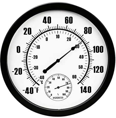 Luzhengyang Thermometer Hygrometer Humidity and Temperature Measuring Device for