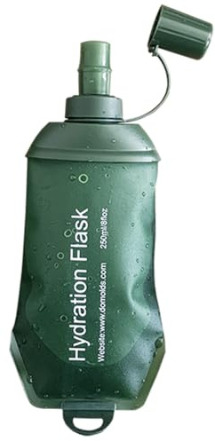 Gourde Souple Sans BPA, Bouteille D'eau Pour Sport, Flasque Souples Pour Hydratation, Bouteilles D'eau Pliables Pour Le Running, Vélo, Flasque Running Pour La Cyclisme, Hydratation